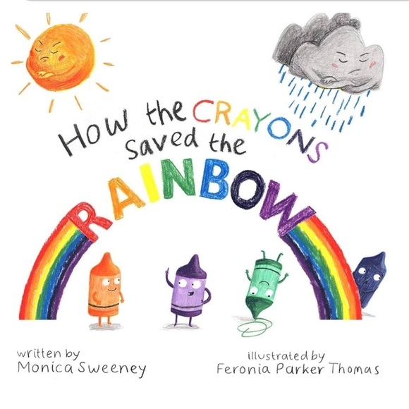 How The Crayons Saved The Rainbow Hardcover Kids Book - Picture 1 of 7